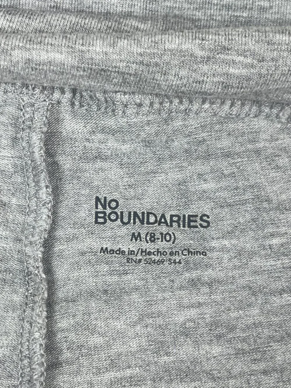 No Boundaries Gray Flared Mini Skirt Stretch Pull On Rayon Size M 8-10 - Picture 9 of 12